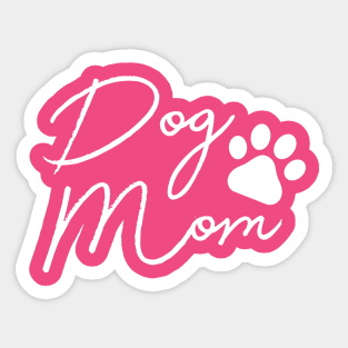 Dog Mom Sticker